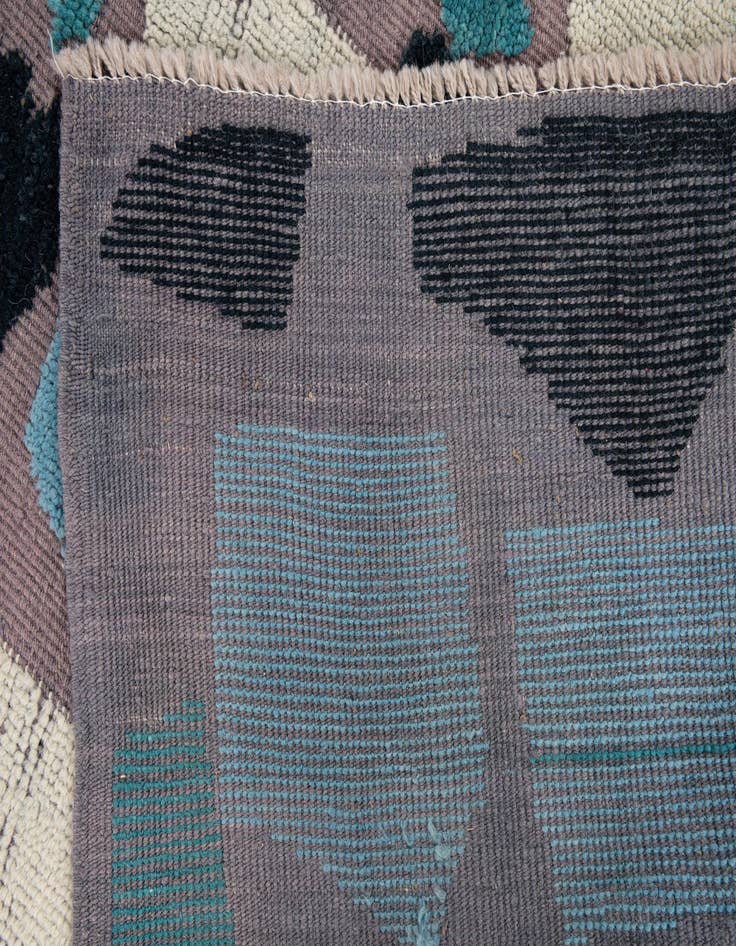 Detail image of  8' x 10' 1  Hand Knotted Darya Wool Rug