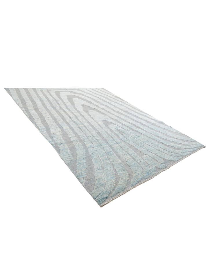 Detail image of  8' 10 x 10' 6  Hand Knotted Darya Wool Rug