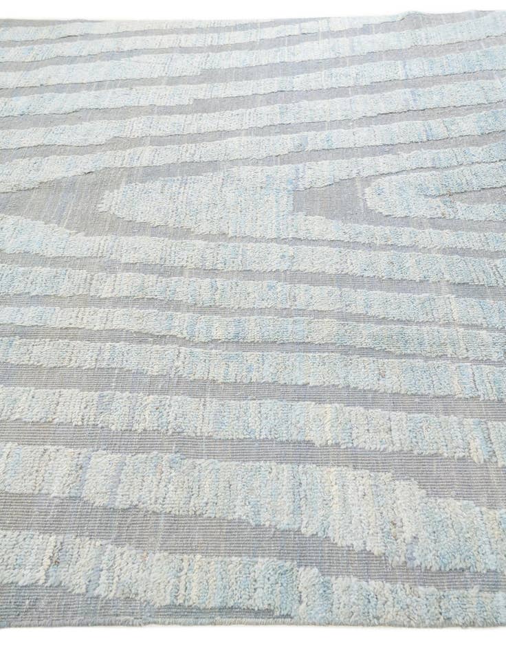 Detail image of  8' 10 x 10' 6  Hand Knotted Darya Wool Rug