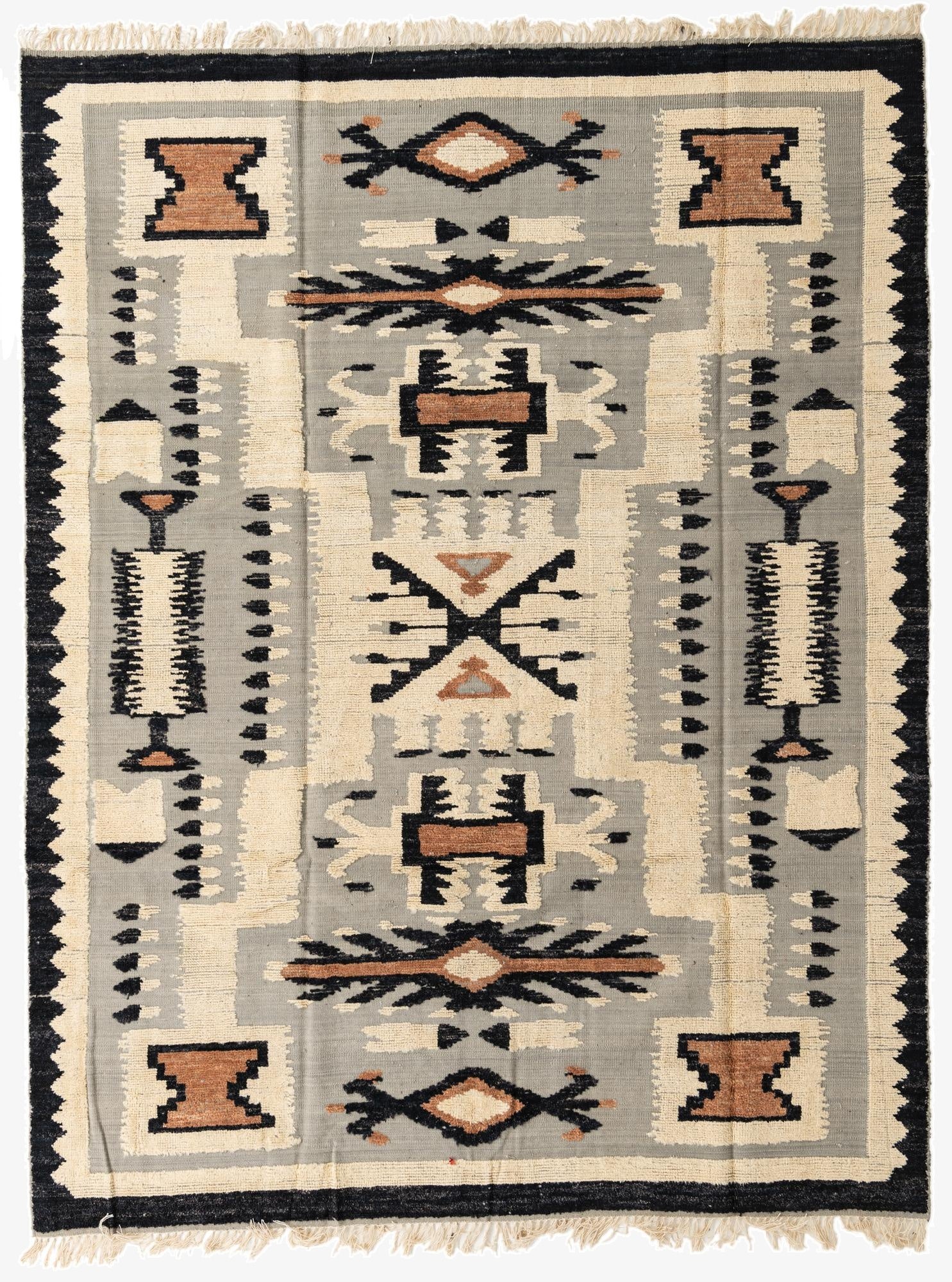  8' x 10' 6  Hand Knotted Darya Wool Rug
