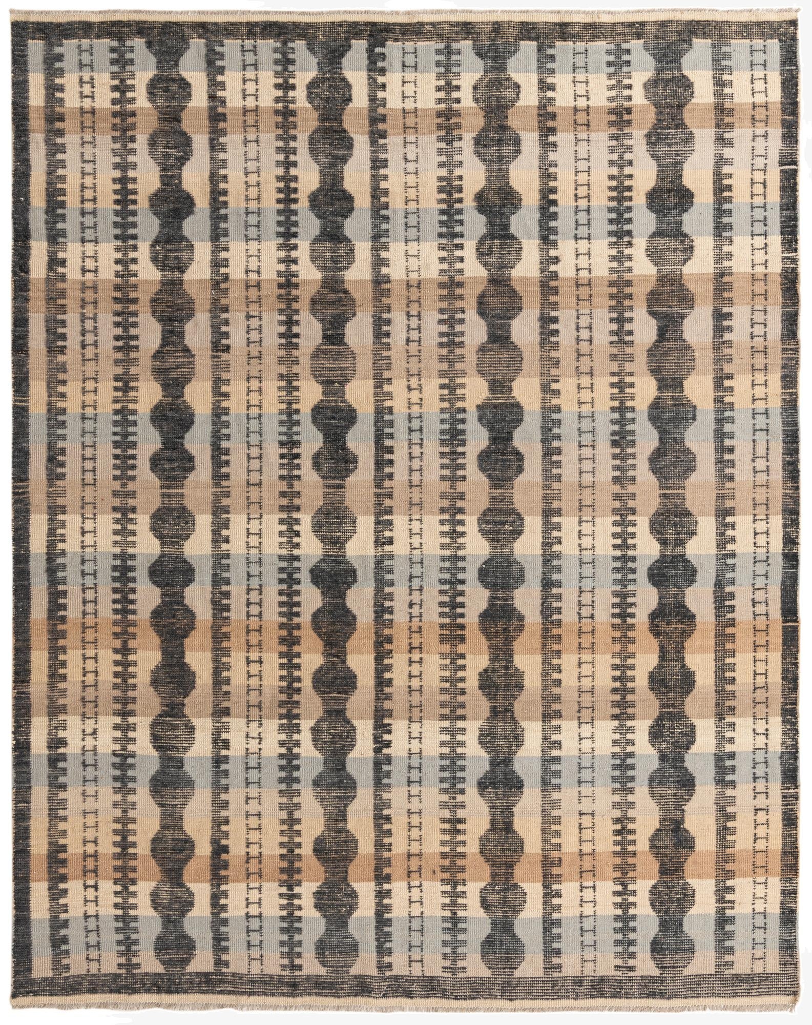  8' 2 x 10' 5  Hand Knotted Darya Wool Rug