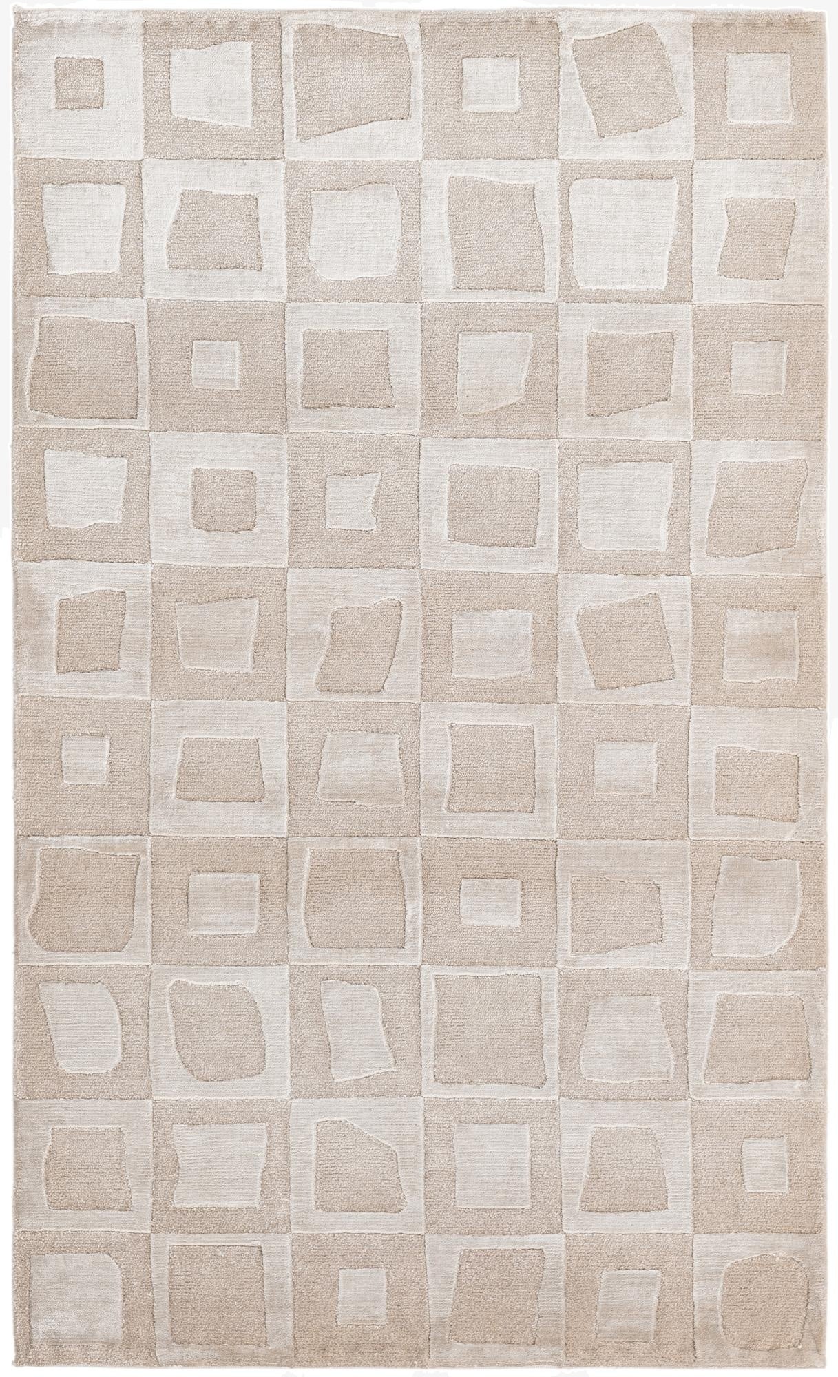  3' 1 x 5' 2  Hand Knotted Darya Wool Rug