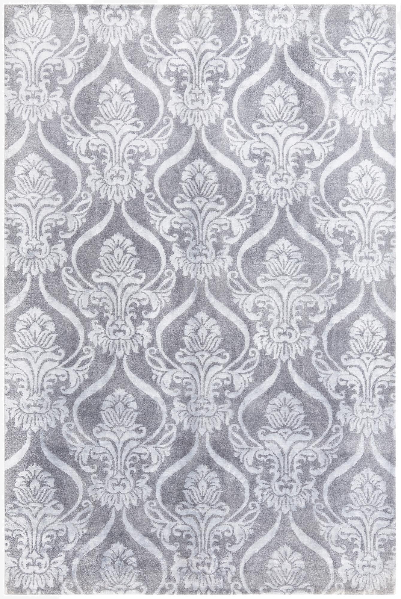  6' 8 x 9' 11  Hand Knotted Darya Wool Rug