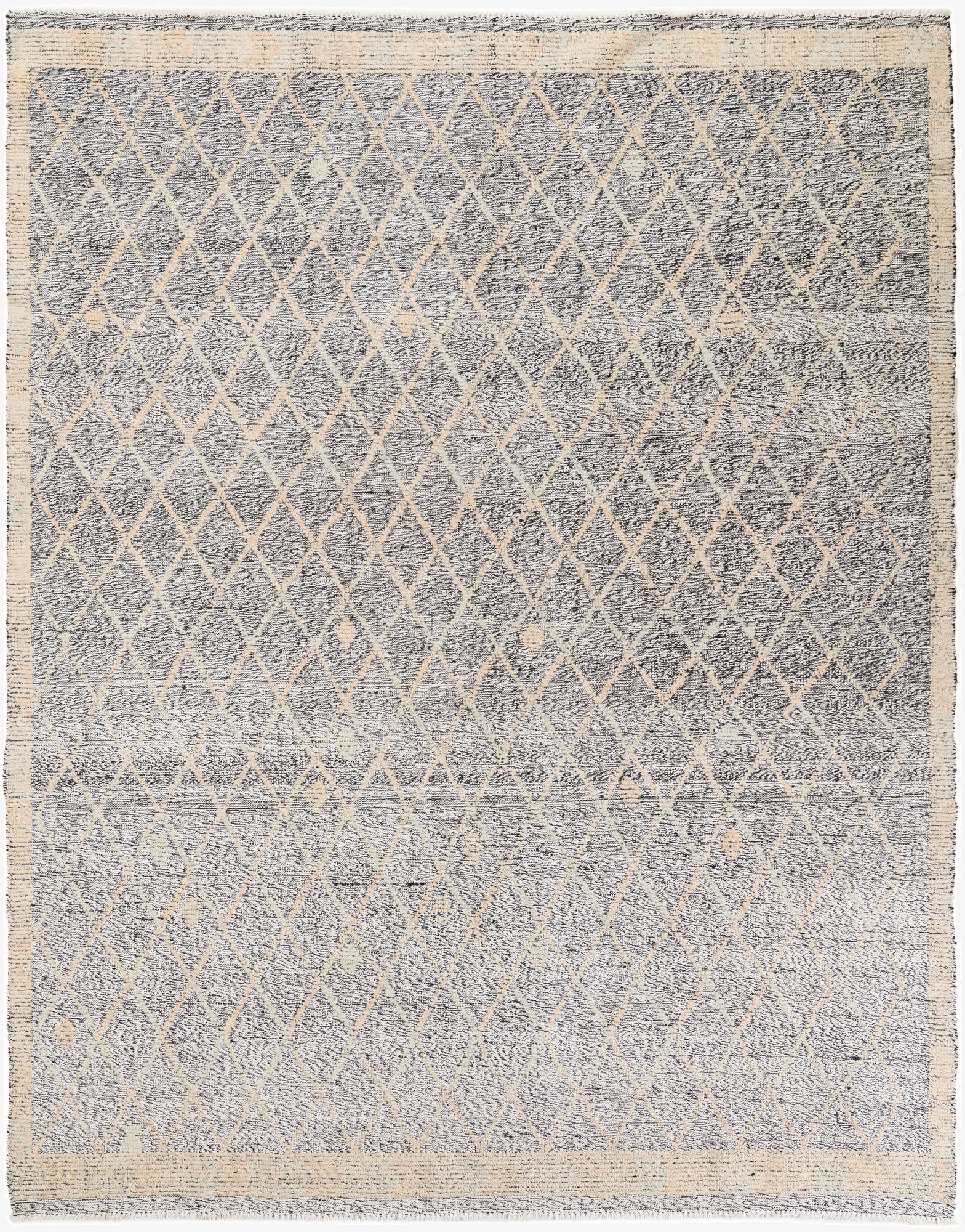  7' 10 x 9' 10  Hand Knotted Darya Wool Rug