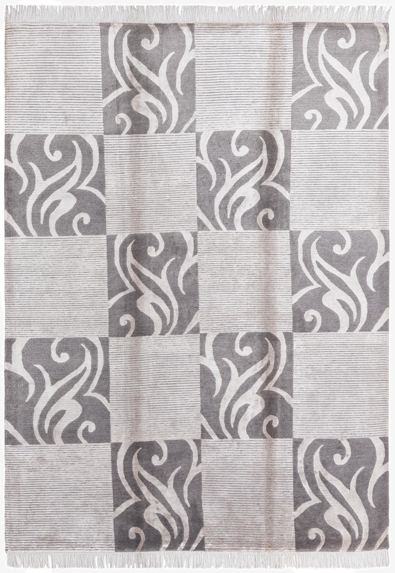  5' 9 x 8' 1  Hand Knotted Darya Wool Rug