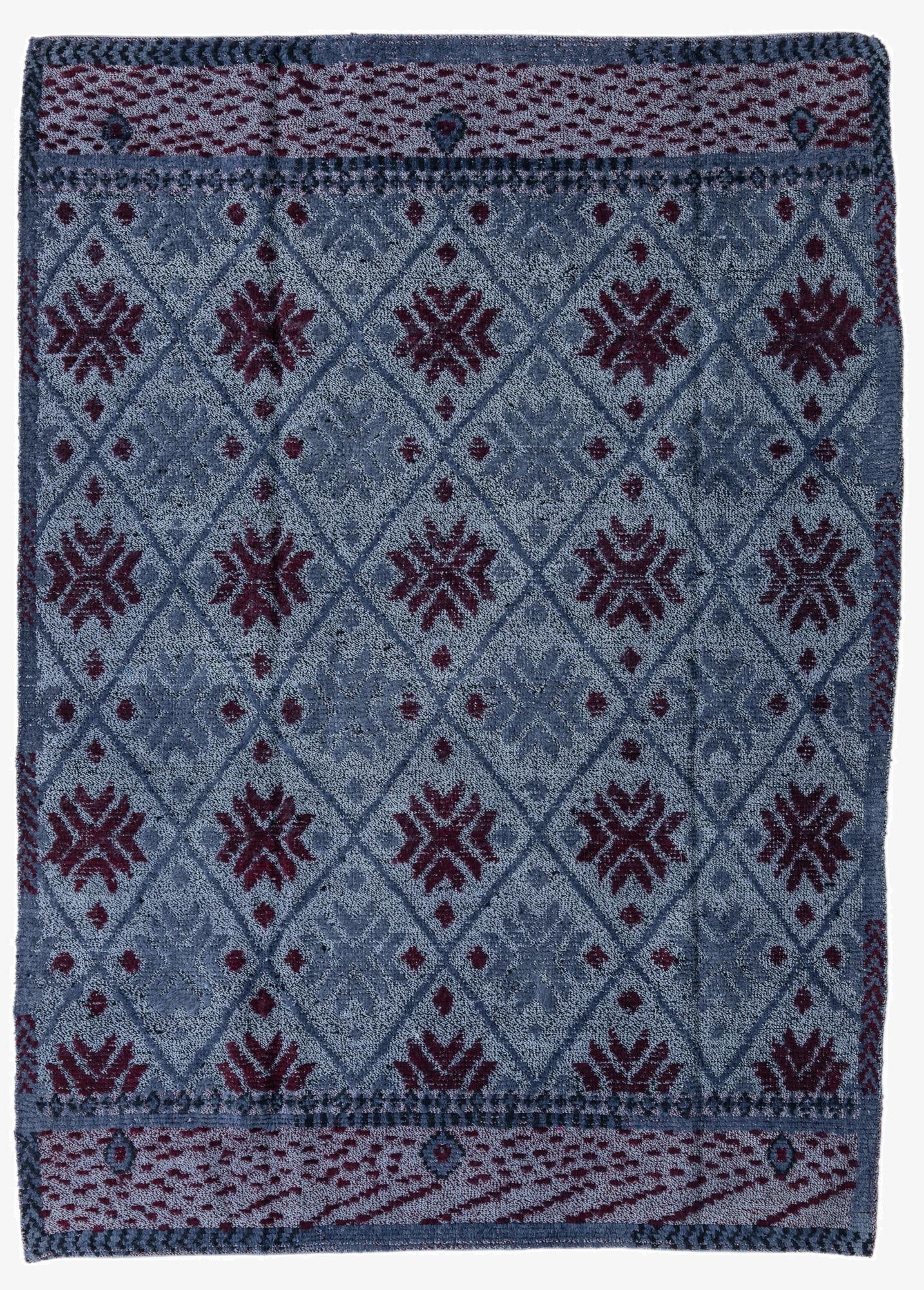  5' 10 x 8'  Hand Knotted Darya Wool Rug