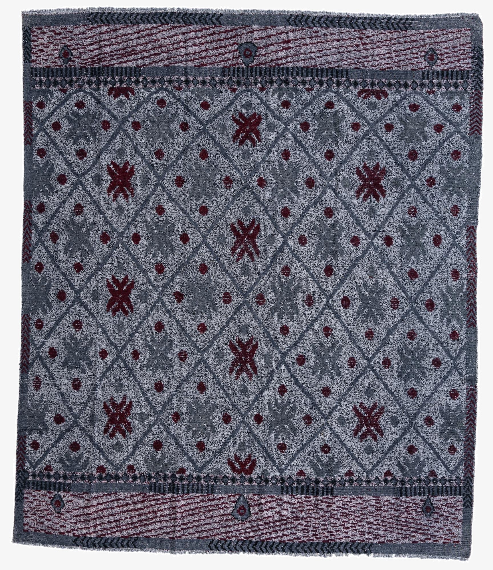  8' 4 x 10'  Hand Knotted Darya Wool Rug
