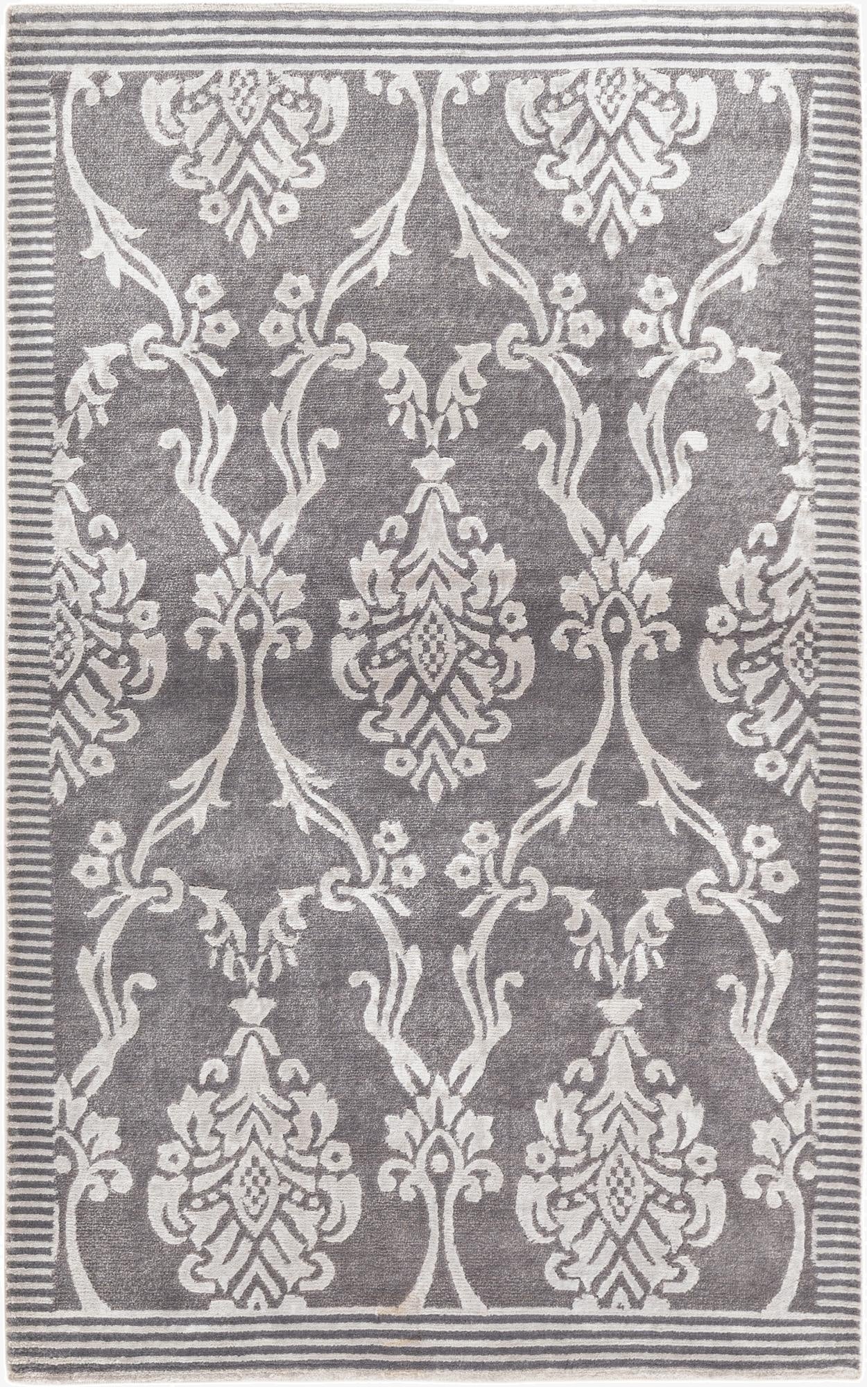  3' 1 x 4' 11  Hand Knotted Darya Wool Rug