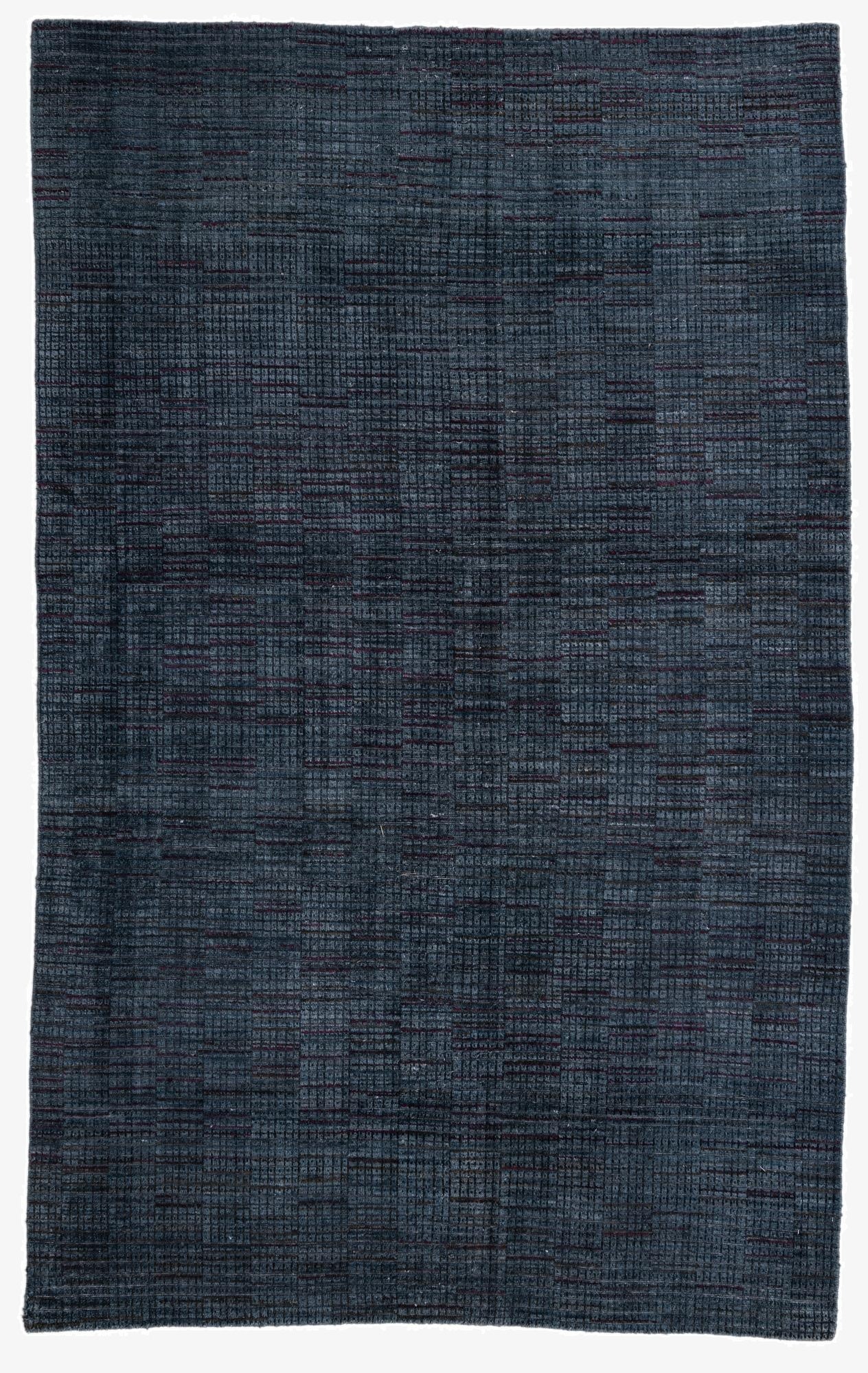  6' 2 x 9' 10  Hand Knotted Darya Wool Rug