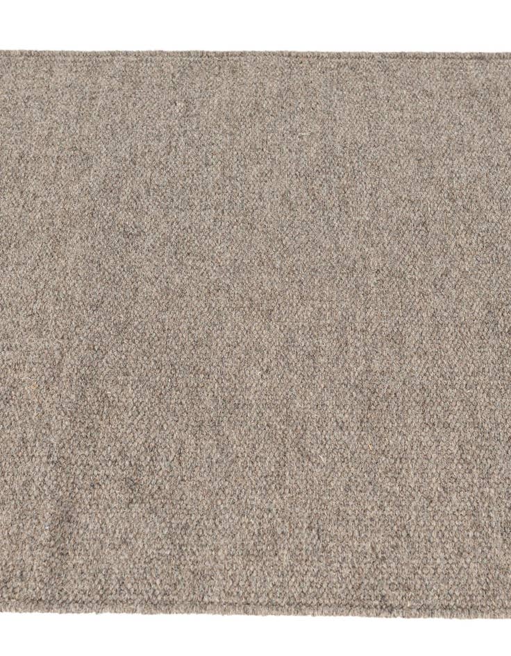 Detail image of  2' x 3' 3  Hand Braided Flatweave Cotton Dhurrie Wool Rug