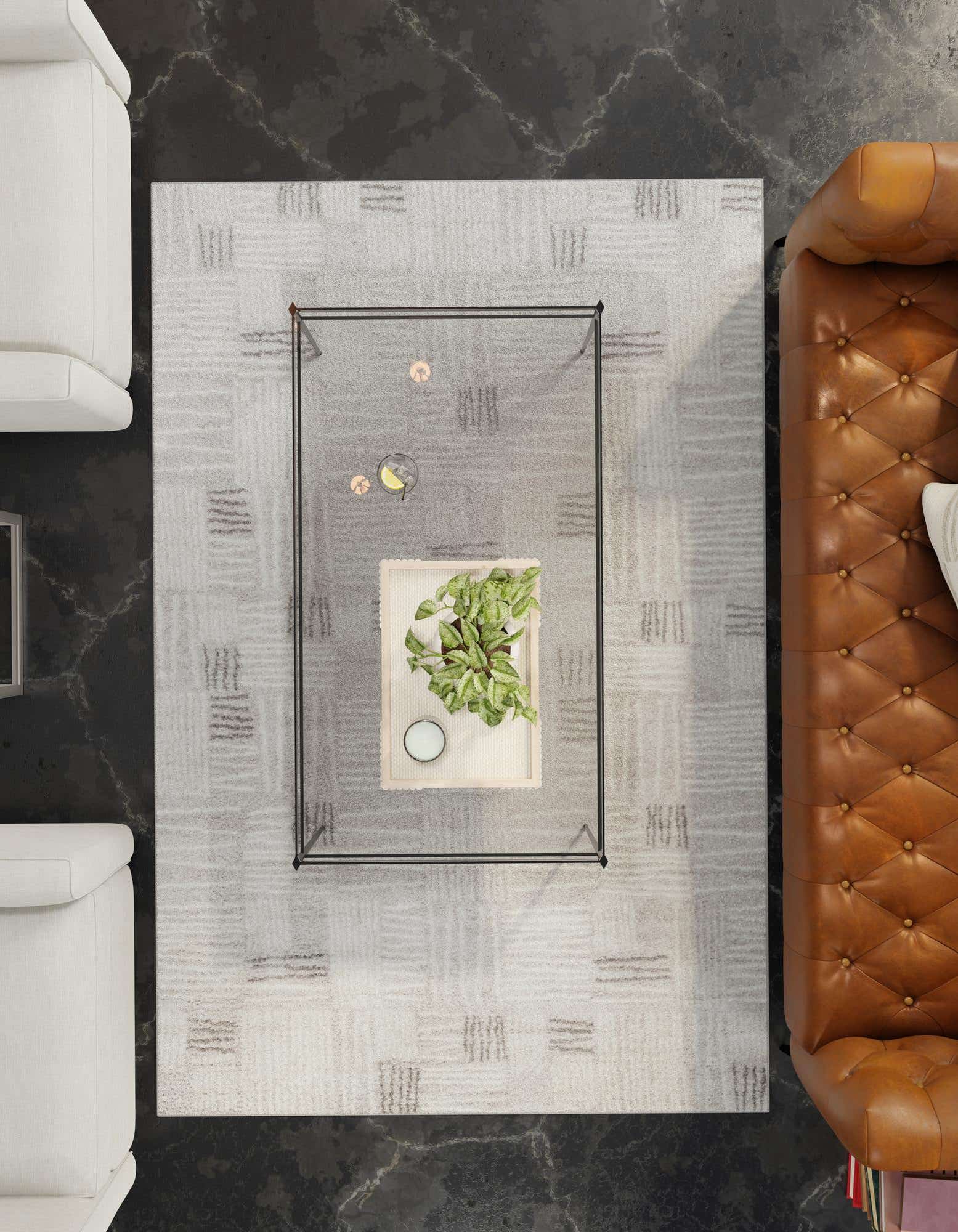 Primary image  Custom Gray Hanahan Rug