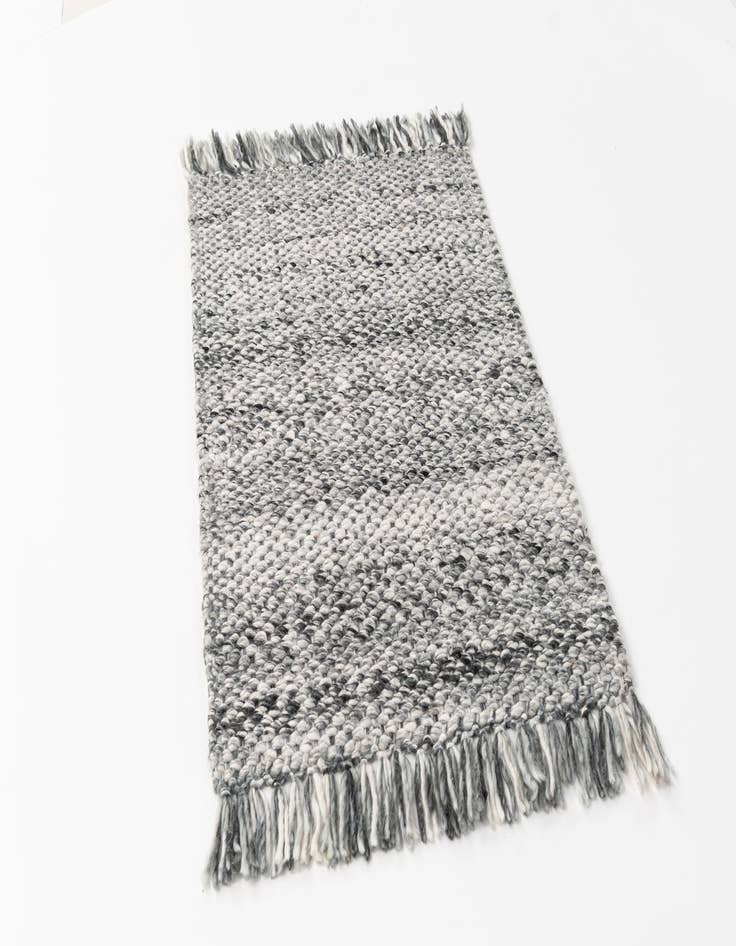 Detail image of  1' 11 x 3' 1  Hand Hand Braided Wool Rug