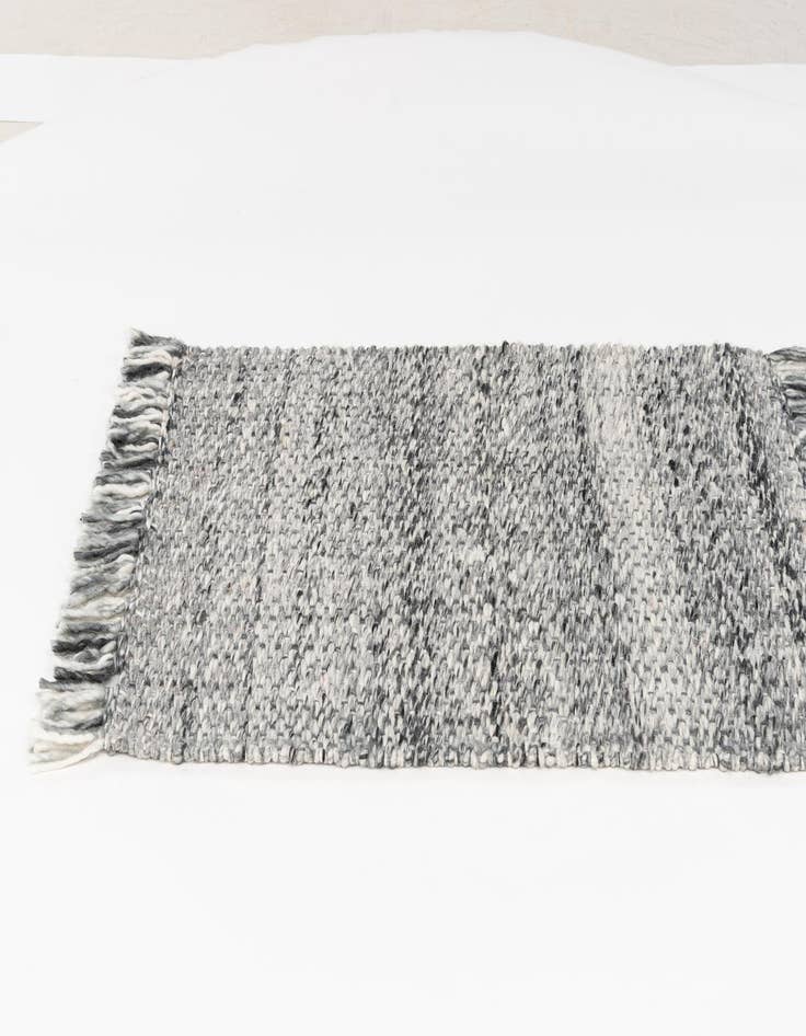 Detail image of  1' 11 x 3' 1  Hand Hand Braided Wool Rug