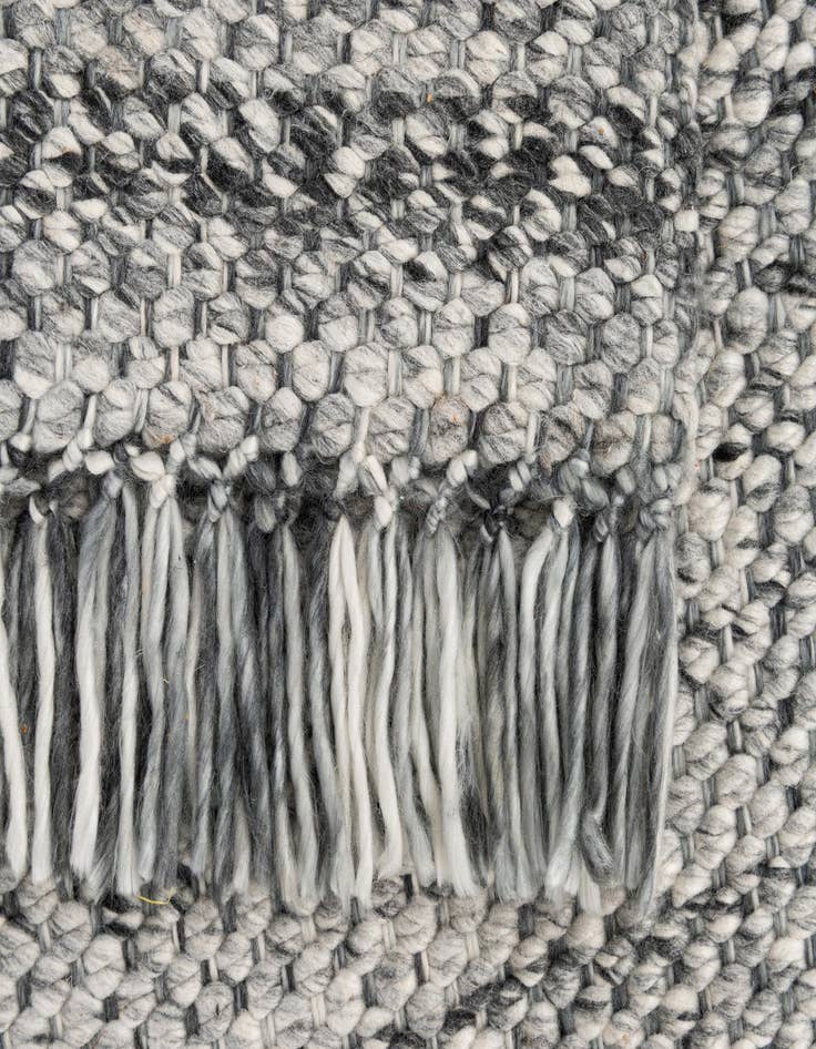 Detail image of  1' 11 x 3' 1  Hand Hand Braided Wool Rug