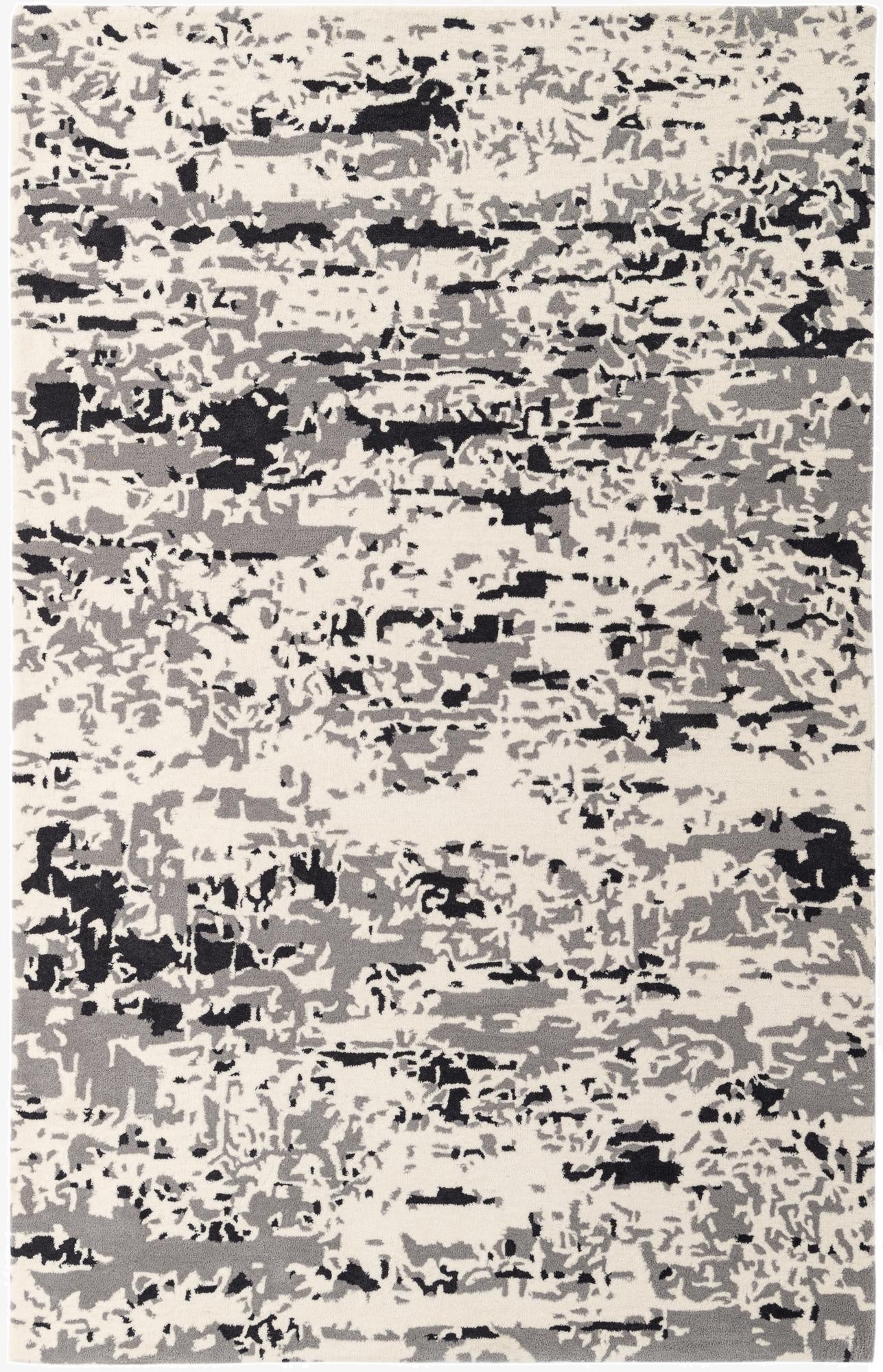  5' 1 x 8' 1 Hand Tufted Wool Rug