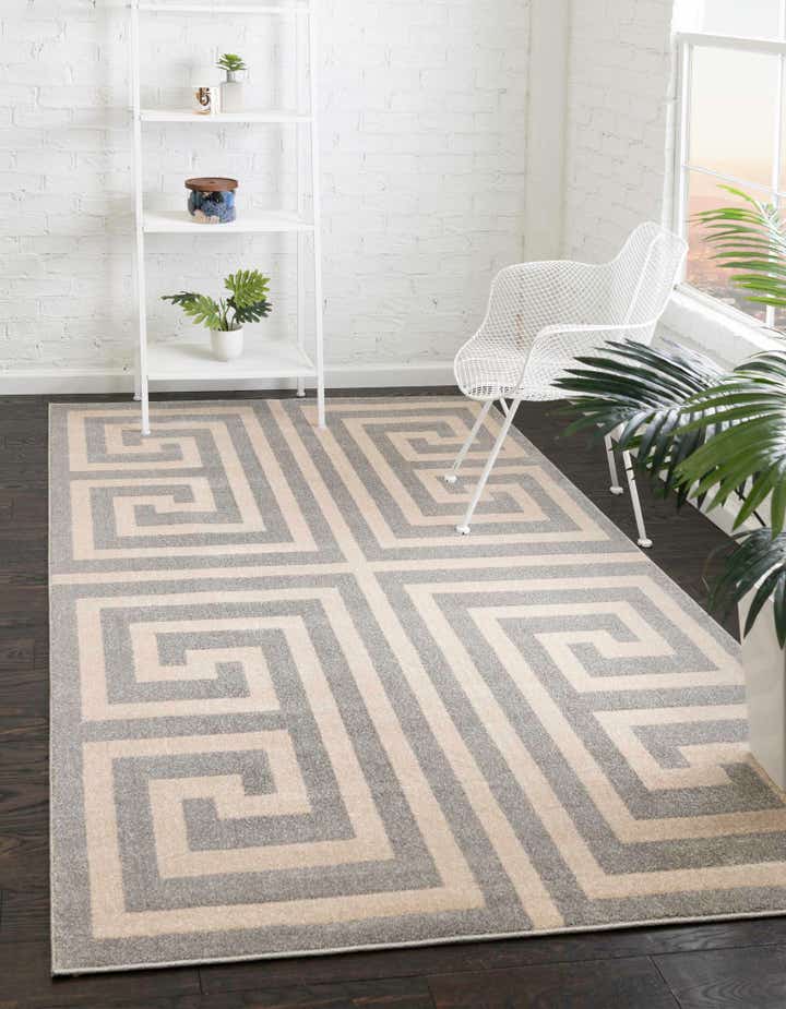 Gray 9' x 12' 2 Hera Rug | Rugs.com