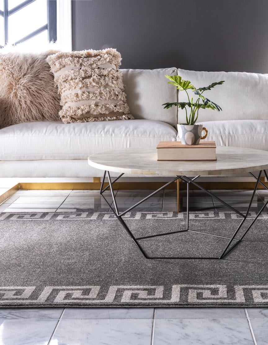 Gray 3' 3 x 5' 3 Hera Rug | Rugs.com