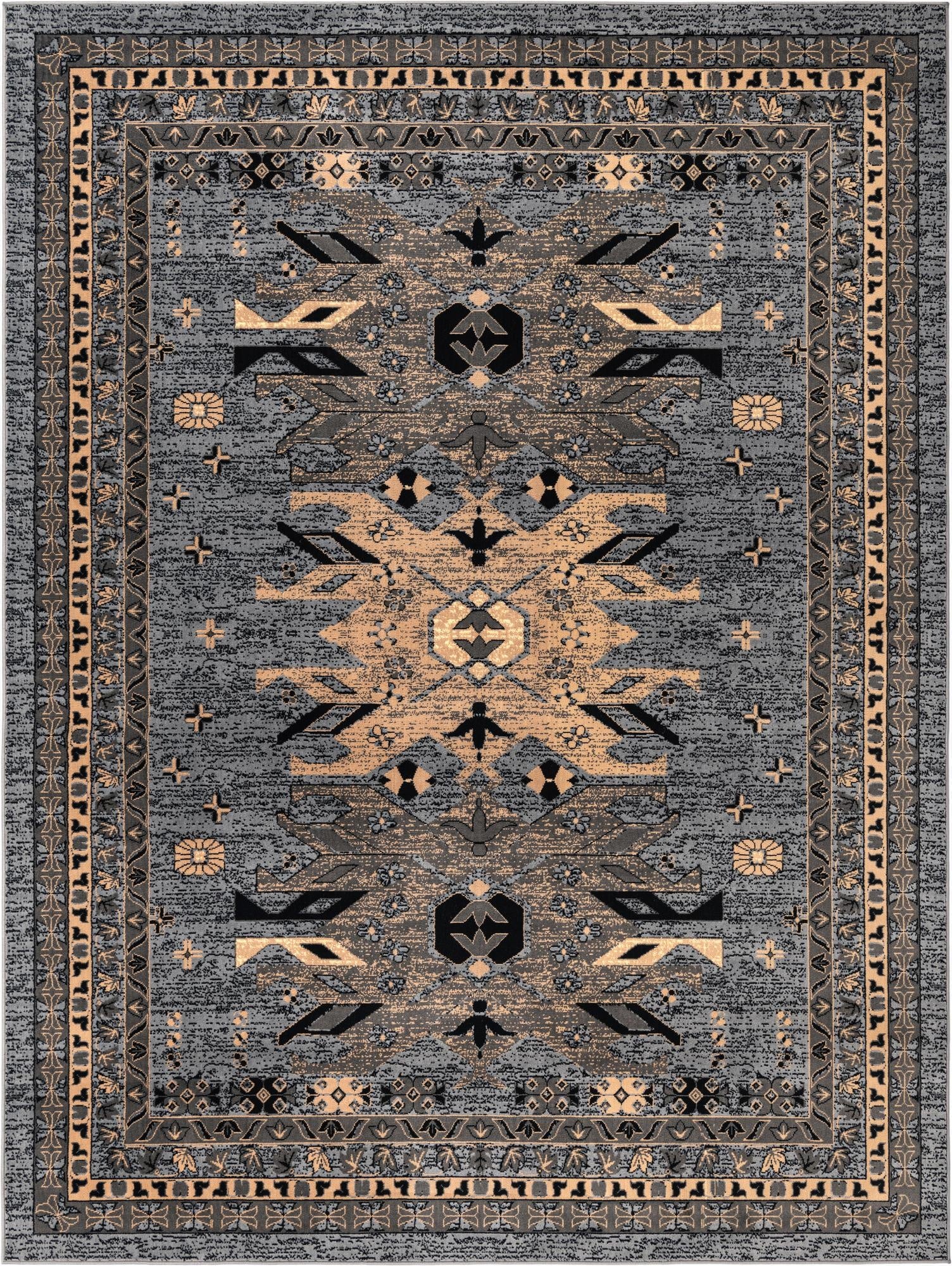  9' x 12' Heris Rug