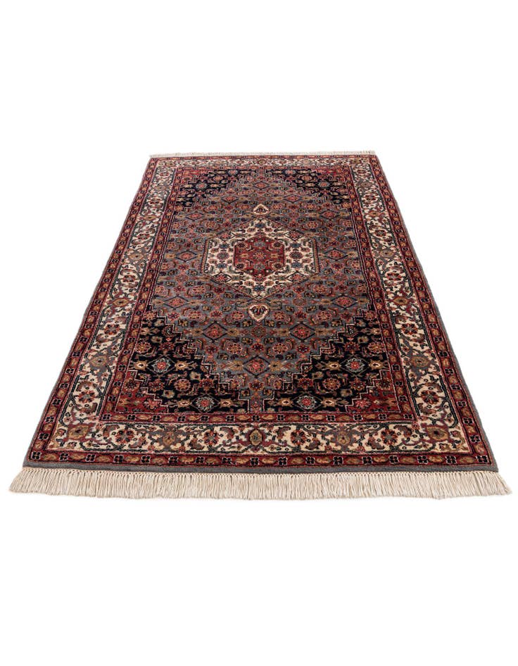 Detail image of  4' x 6' 4  Hand Knotted Jaipur Agra Wool Rug