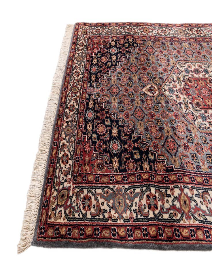 Detail image of  4' x 6' 4  Hand Knotted Jaipur Agra Wool Rug
