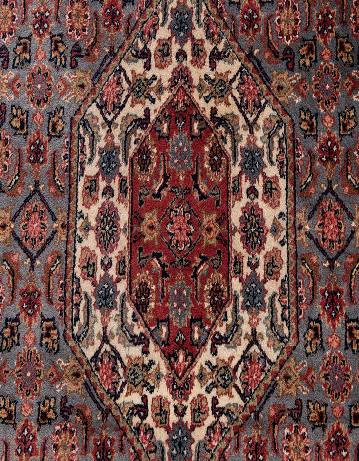 Detail image of  4' x 6' 4  Hand Knotted Jaipur Agra Wool Rug