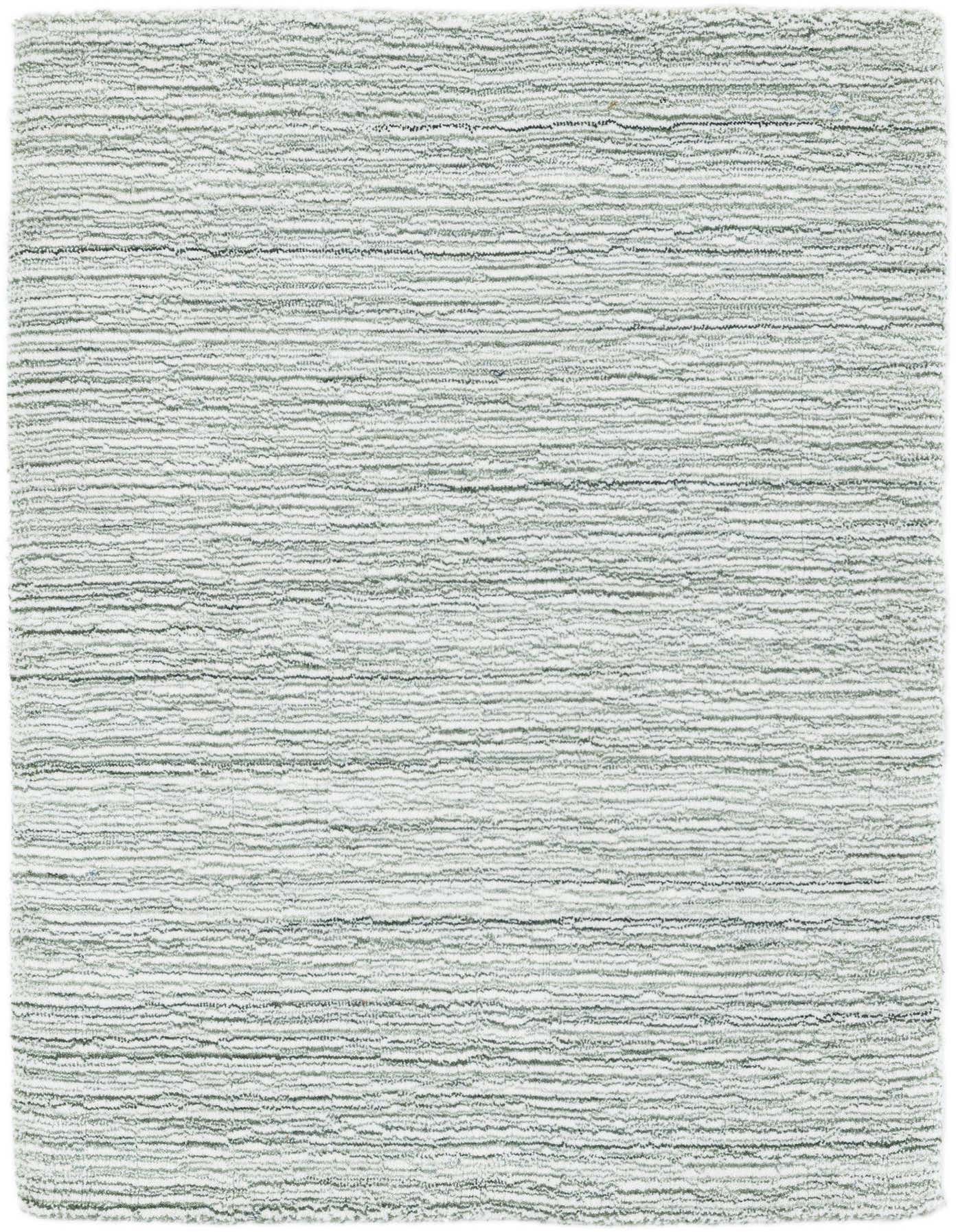 A 2x3 rectangular Jill Zarin English Manor rug featuring a modern stripe pattern in varying shades of gray and silver.