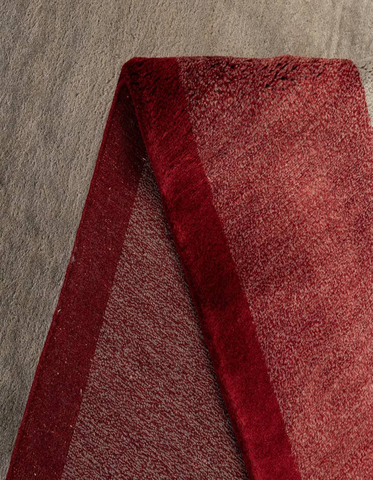 Detail image of  6' 3 x 9' 3  Hand Knotted Kashkuli Gabbeh Oriental Wool Rug