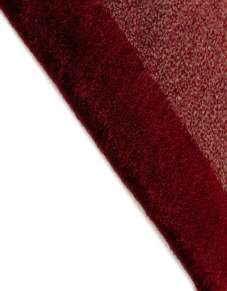 Detail image of  6' 3 x 9' 3  Hand Knotted Kashkuli Gabbeh Oriental Wool Rug