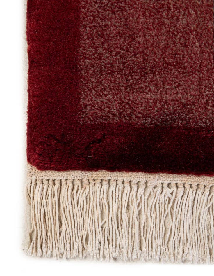 Detail image of  6' 3 x 9' 3  Hand Knotted Kashkuli Gabbeh Oriental Wool Rug