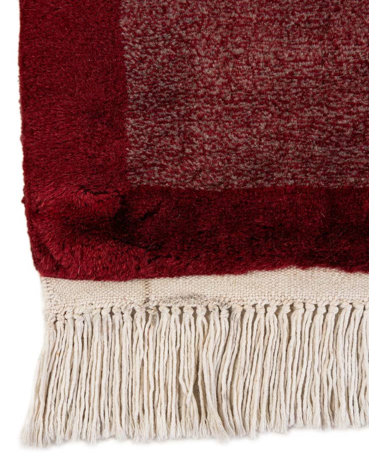 Detail image of  5' 4 x 8' 1  Hand Knotted Kashkuli Gabbeh Oriental Wool Rug