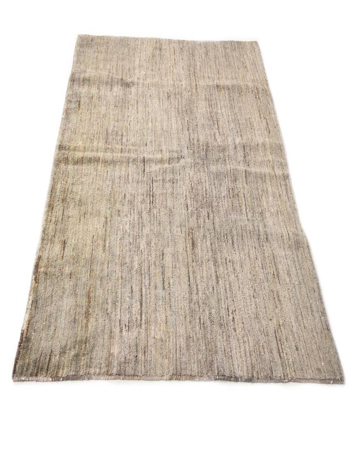 Detail image of  4' 4 x 6' 9  Hand Knotted Kashkuli Gabbeh Wool Rug