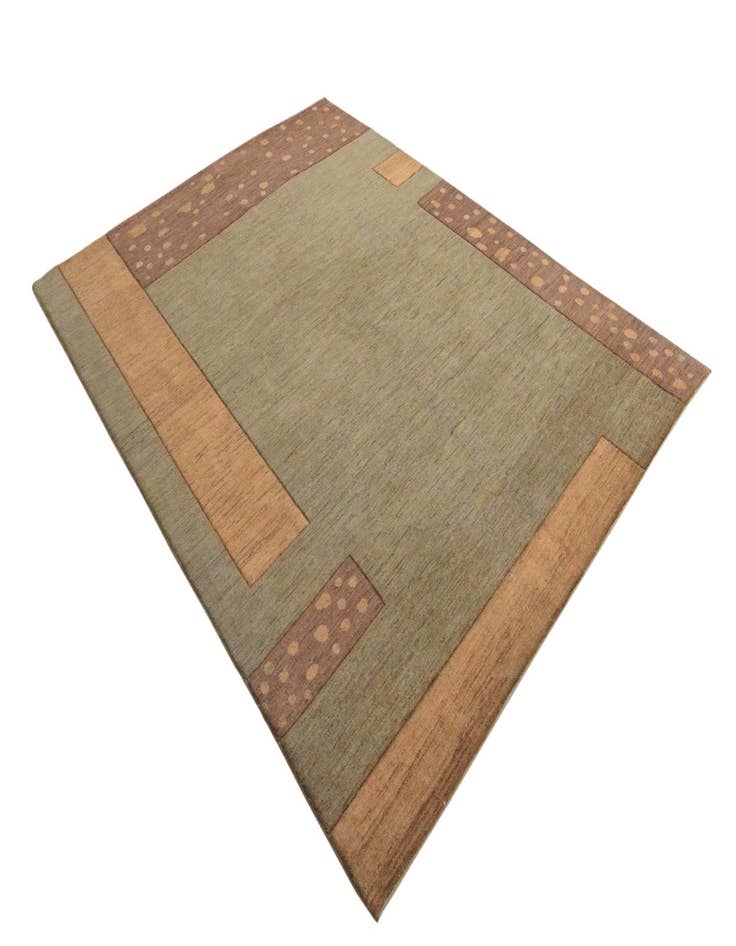 Detail image of  7' 2 x 9' 9  Hand Knotted Kashkuli Gabbeh Rug