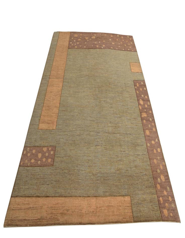 Detail image of  7' 2 x 9' 9  Hand Knotted Kashkuli Gabbeh Rug