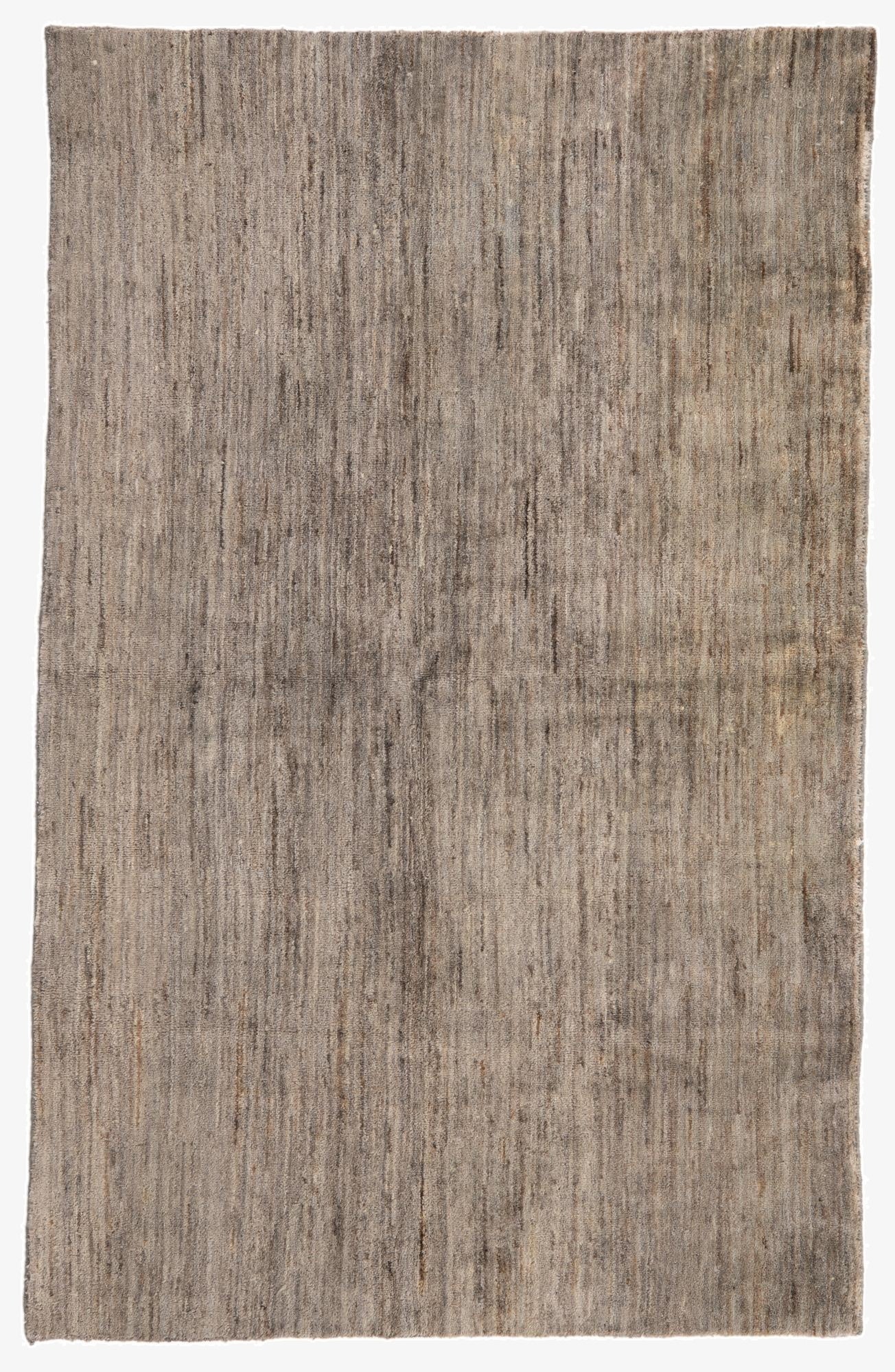  4' 4 x 6' 9  Hand Knotted Kashkuli Gabbeh Wool Rug