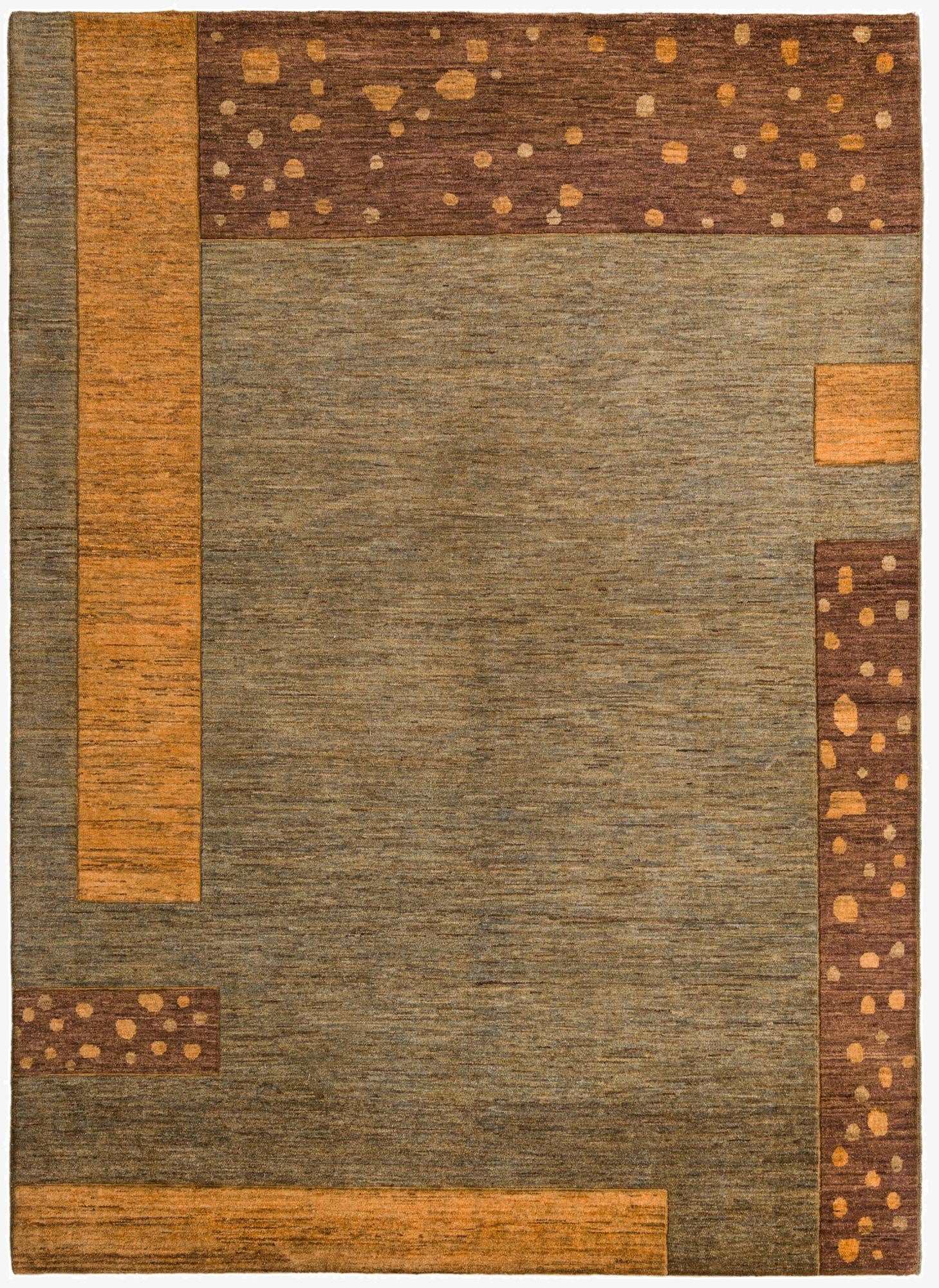  7' 2 x 9' 9  Hand Knotted Kashkuli Gabbeh Rug