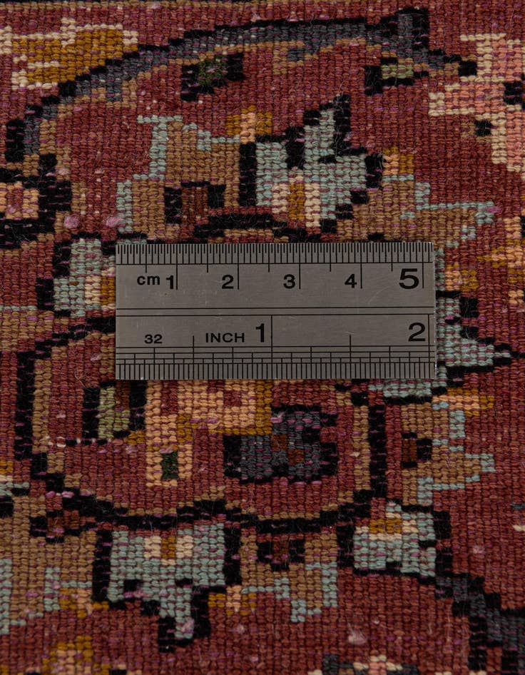 Detail image of  4' 2 x 6' 6  Hand Knotted Kashmir Oriental Wool Rug