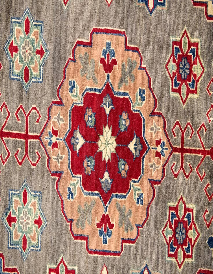 Detail image of  13' 2 x 19' 2  Hand Knotted Kazak Rug