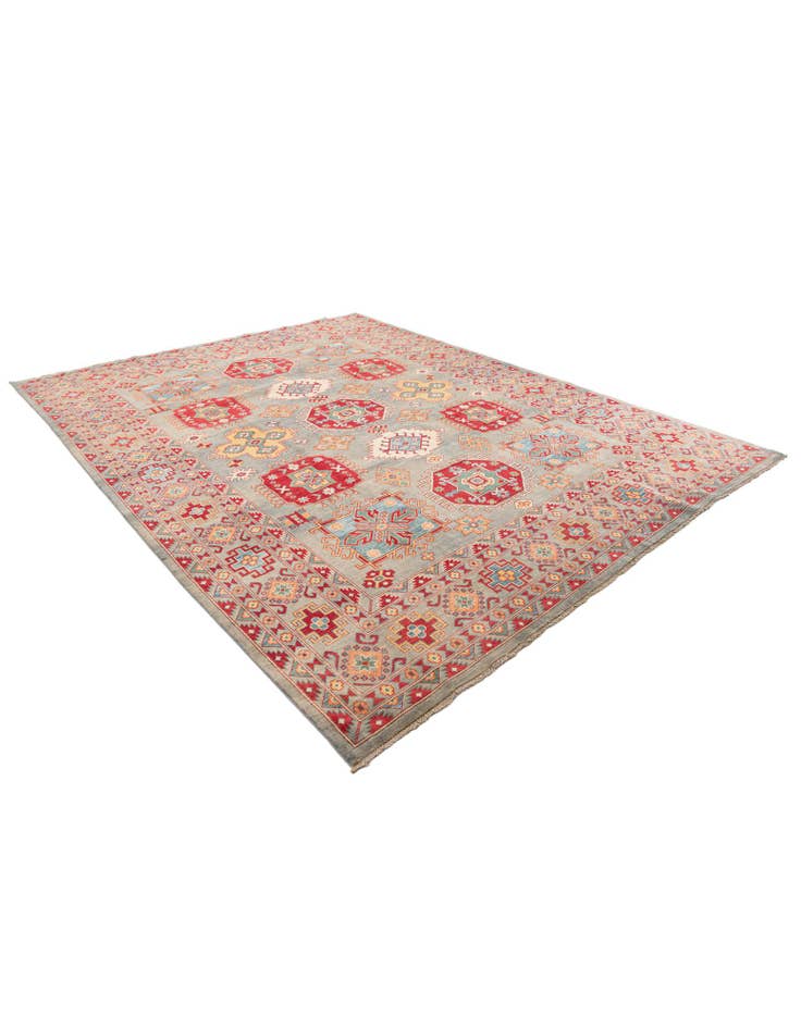 Detail image of  9' x 11' 10  Hand Knotted Kazak Rug