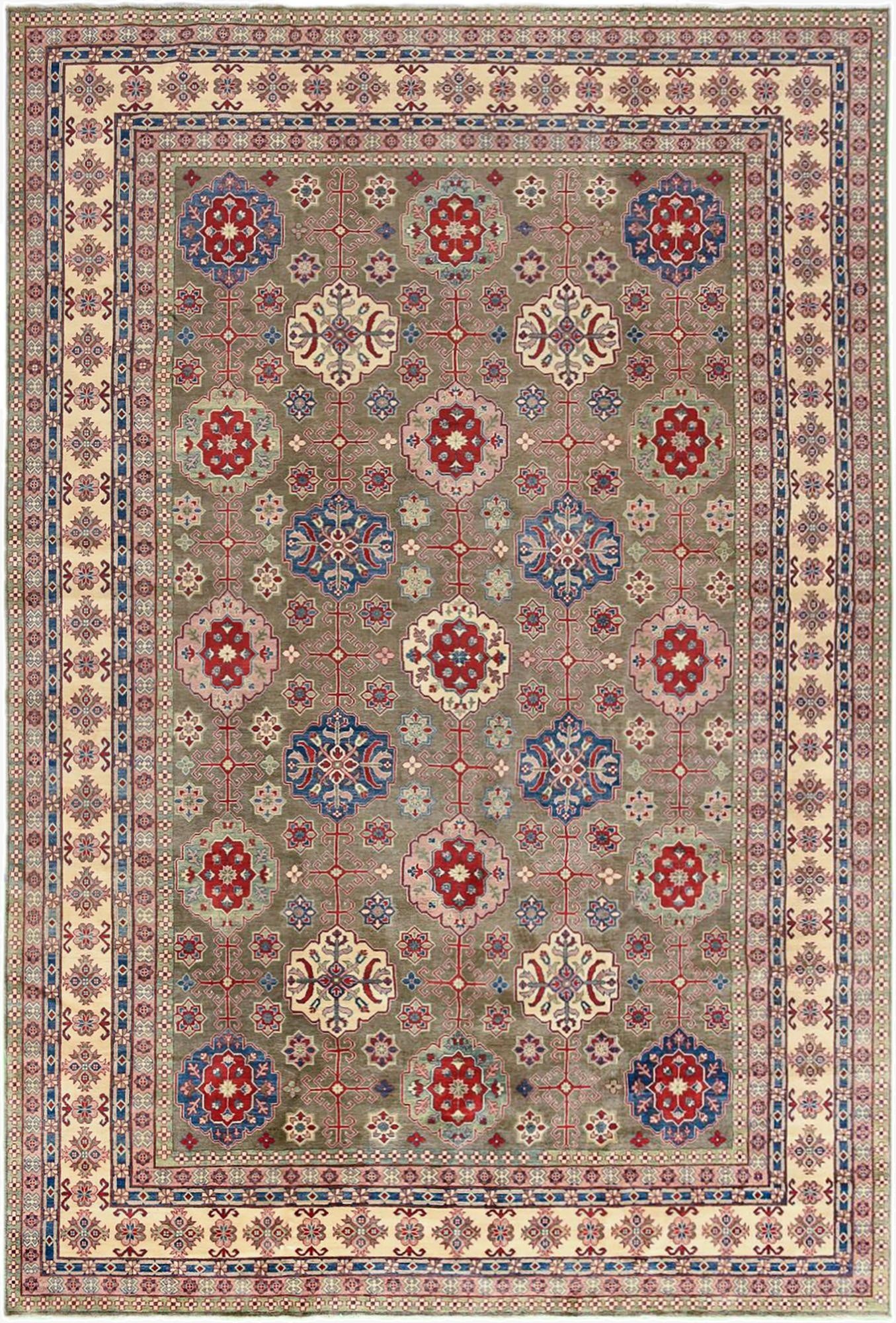  13' x 19' 2  Hand Knotted Kazak Rug