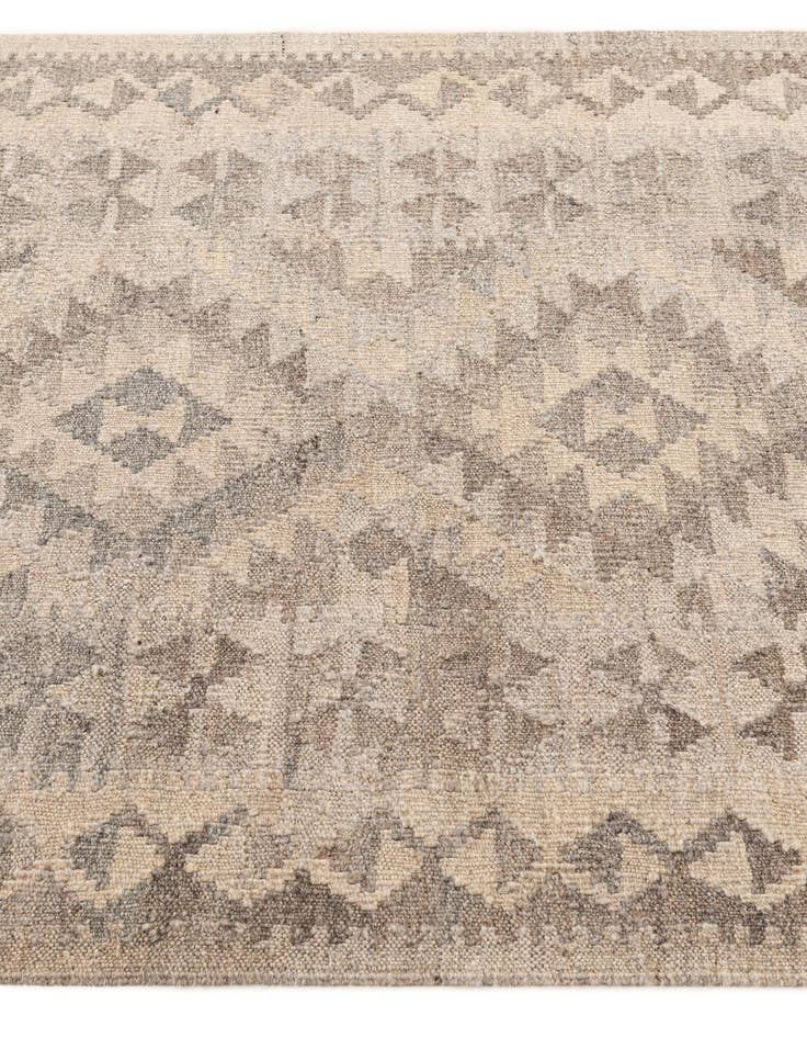 Detail image of  3' 3 x 5' 3  Hand Woven Kilim Maymana Wool Rug