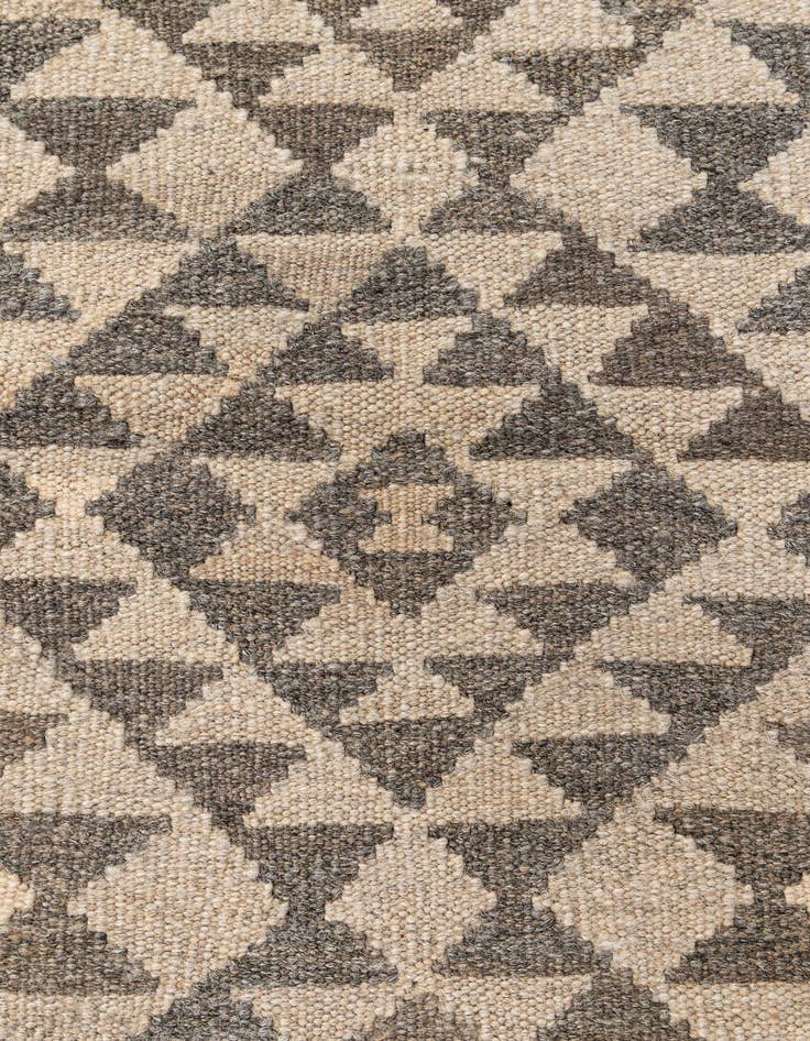 Detail image of  3' 6 x 5' 2  Hand Woven Kilim Maymana Wool Rug