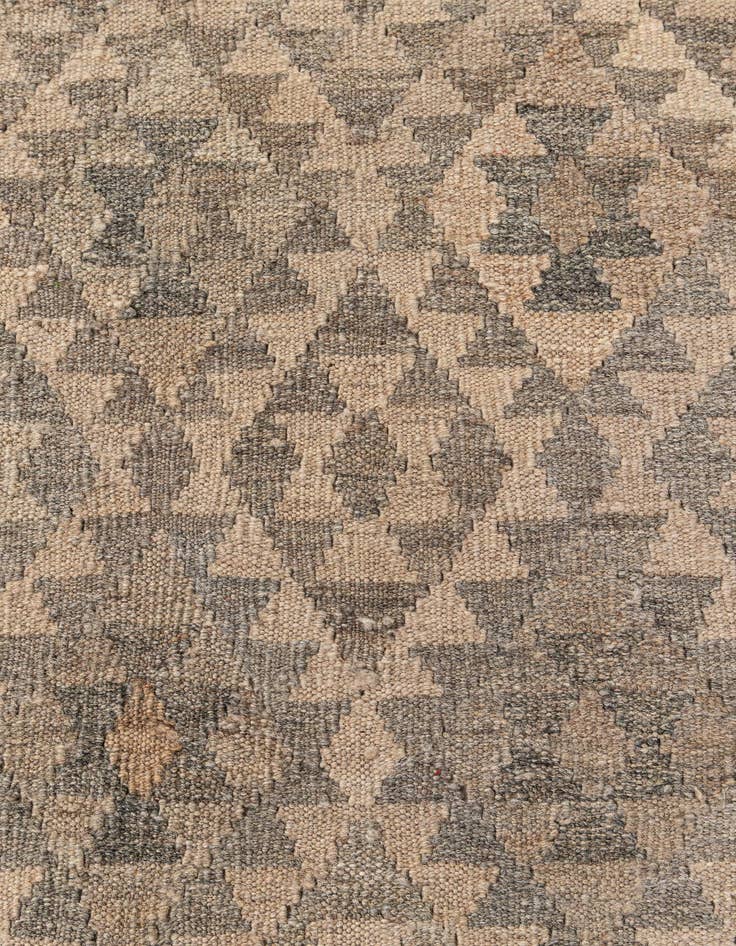 Detail image of  4' x 5' 11  Hand Woven Kilim Maymana Wool Rug