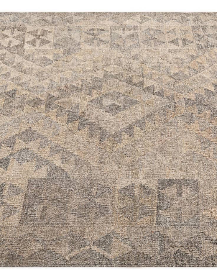 Detail image of  3' 11 x 6' Kilim Maymana Wool Rug