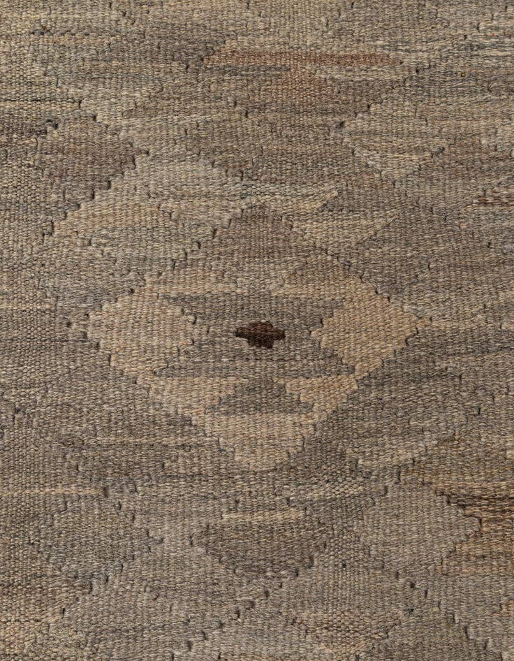 Detail image of  3' 10 x 6'  Hand Woven Kilim Maymana Wool Rug