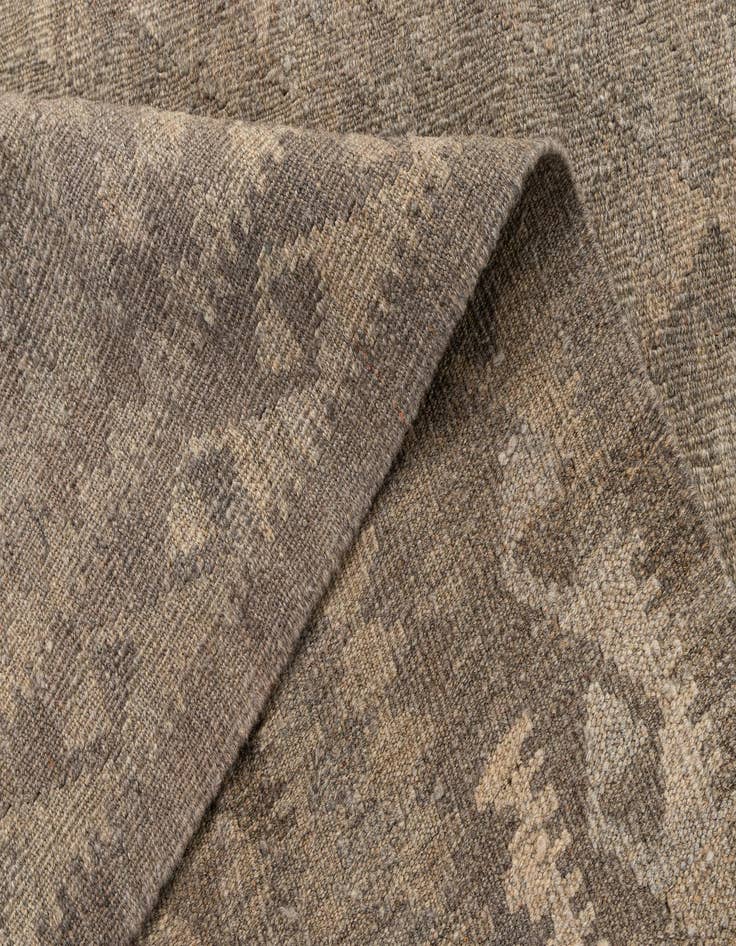 Detail image of  4' x 5' 9  Hand Woven Kilim Maymana Wool Rug