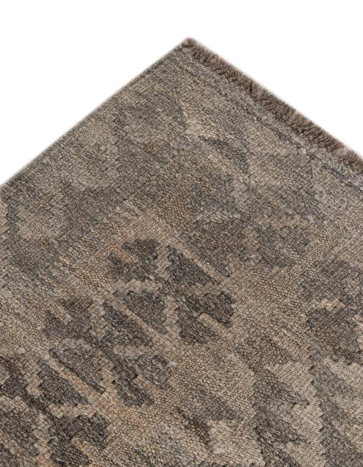 Detail image of  4' 1 x 6'  Hand Woven Kilim Maymana Wool Rug