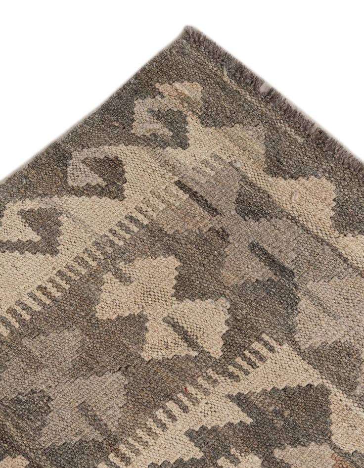 Detail image of  4' x 6'  Hand Knotted Kilim Maymana Wool Rug