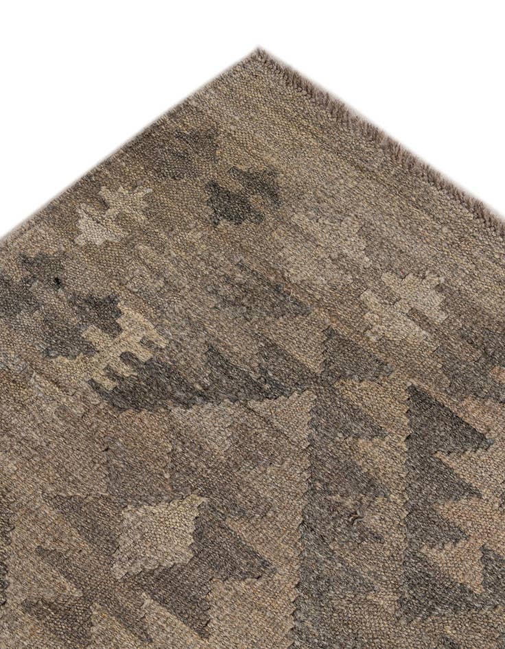 Detail image of  3' 10 x 6' 5  Hand Woven Kilim Maymana Wool Rug