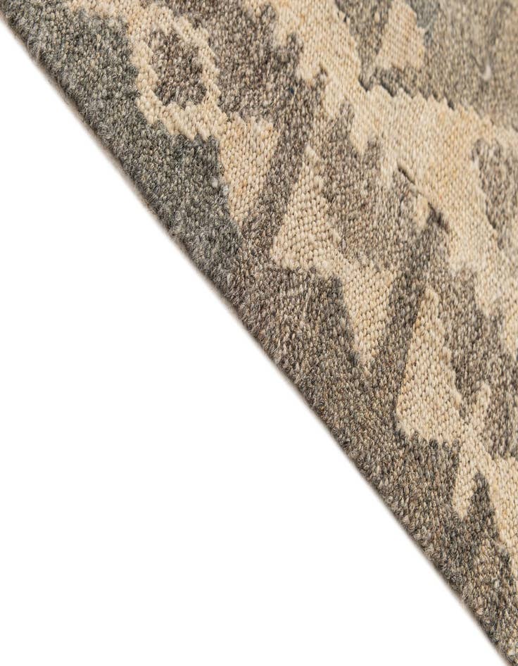 Detail image of  4' x 7' 3  Hand Woven Kilim Maymana Wool Rug