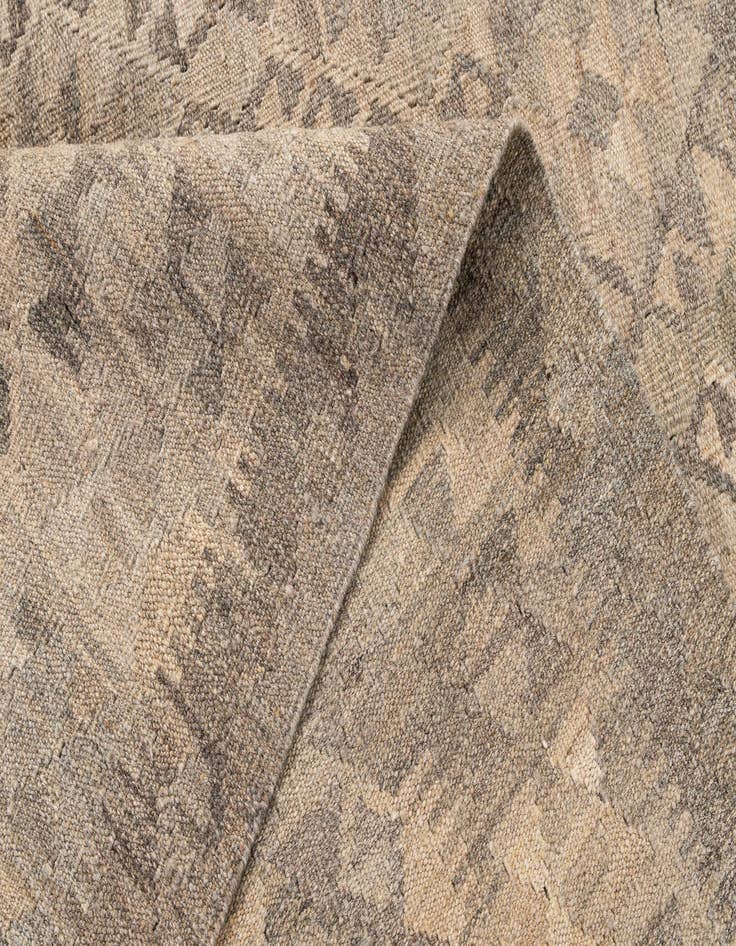 Detail image of  5' x 6' 8  Hand Woven Kilim Maymana Wool Rug